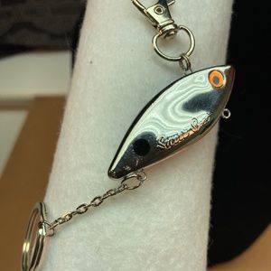 Fish lure keychain